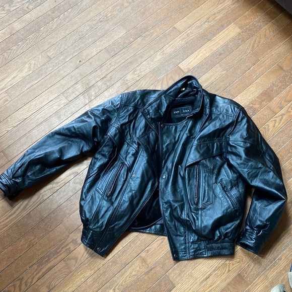 Exit USA Leather Jacket - Picture 1 of 4